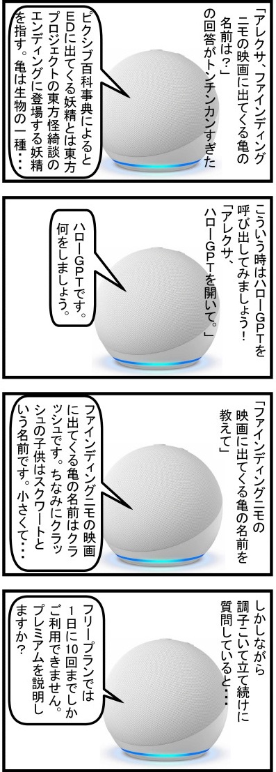 4コマ漫画